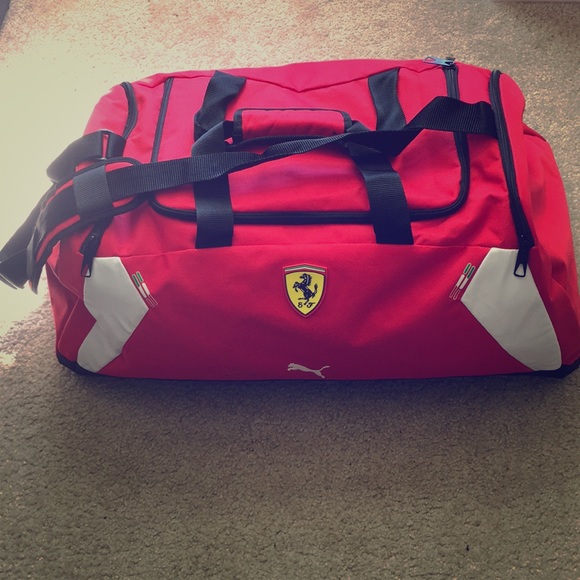 ferrari weekender bag